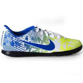 Nike Mercurial Vapor 13 Club Njr Ic AT7998 104 soccer shoes blue / yellow multicolored Nike Mercurial Vapor 13 Club Njr Ic AT7998 104 soccer shoes blue / yellow multicolored