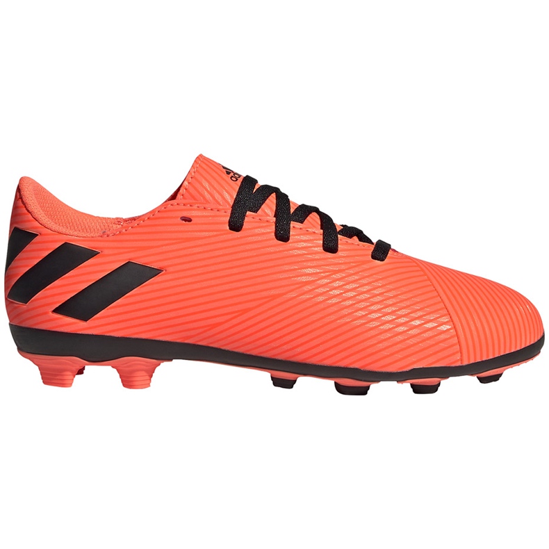 Adidas Nemeziz 19.4 FxG Jr orange EH0507 football shoes orange, black