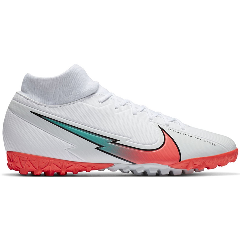 Nike Mercurial Superfly 7 Academy Tf AT7978 163 football shoe white white