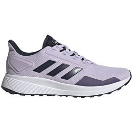 Women's running shoes adidas Duramo 9 light purple EG2939