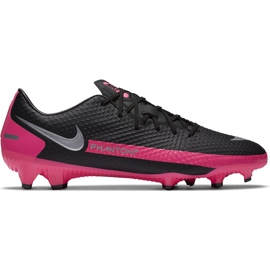 Nike Phantom Gt Academy FG / MG CK8460 006 football shoes black, pink black Nike Phantom Gt Academy FG / MG CK8460 006 football shoes black, pink black