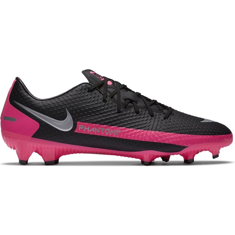 Nike Phantom Gt Academy FG / MG CK8460 006 football shoes black, pink black Nike Phantom Gt Academy FG / MG CK8460 006 football shoes black, pink black