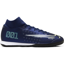 Nike Mercurial Superfly 7 Academy Mds Ic BQ5430 401 football shoe navy blue navy blue