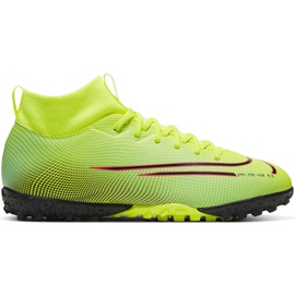 Nike Mercurial Superfly 7 Academy Mds Tf BQ5435 703 football shoe green blue, aquamarine
