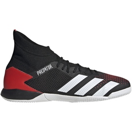 Adidas Predator 20.3 In football boots black and red EF2209 multicolored Adidas Predator 20.3 In football boots black and red EF2209 multicolored