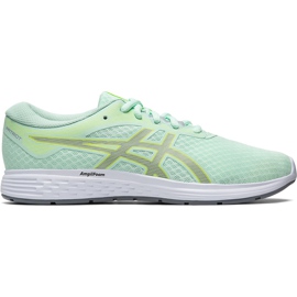 Women's running shoes Asics Gel-Patriot 11 mint 1012A484 300 green yellow Women's running shoes Asics Gel-Patriot 11 mint 1012A484 300 green yellow