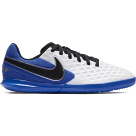 Nike Tiempo Legend 8 Club Ic Junior AT5882 104 football shoes blue, white white Nike Tiempo Legend 8 Club Ic Junior AT5882 104 football shoes blue, white white
