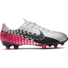 Nike Mercurial Vapor 13 Academy Neymar FG / MG Junior AT8125 006 soccer shoe grey grey