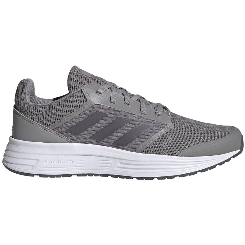 Gray men's running shoes adidas Galaxy 5 FW5714 grey