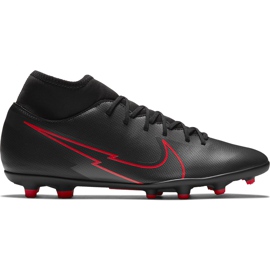 Nike Mercurial Superfly 7 Club FG / MG AT7949 060 soccer shoes black, red black