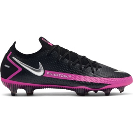 Nike Phantom Gt Elite Fg CK8439 006 soccer shoes black black