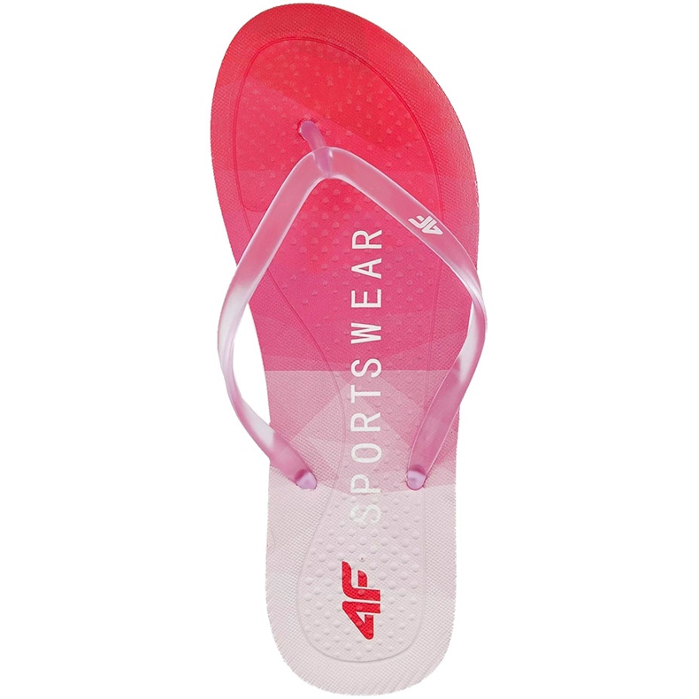 Women's slippers 4F red H4L20 KLD003 62S pink