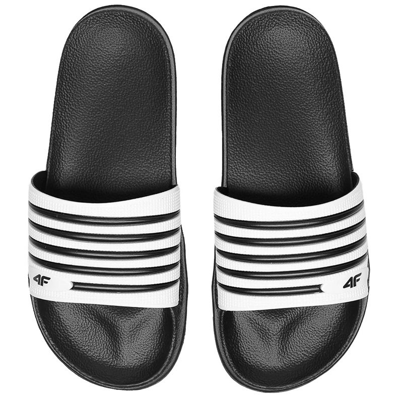 4F black women's slippers H4L20 KLD001 21S white
