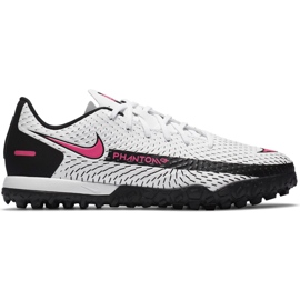 Nike Jr Phantom Gt Academy Tf CK8484 160 football shoe white white Nike Jr Phantom Gt Academy Tf CK8484 160 football shoe white white