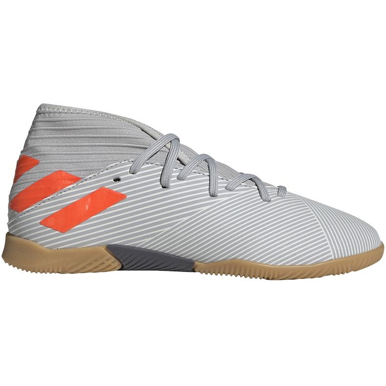 Adidas Nemeziz 19.3 In Jr gray soccer shoes EF8304 grey grey