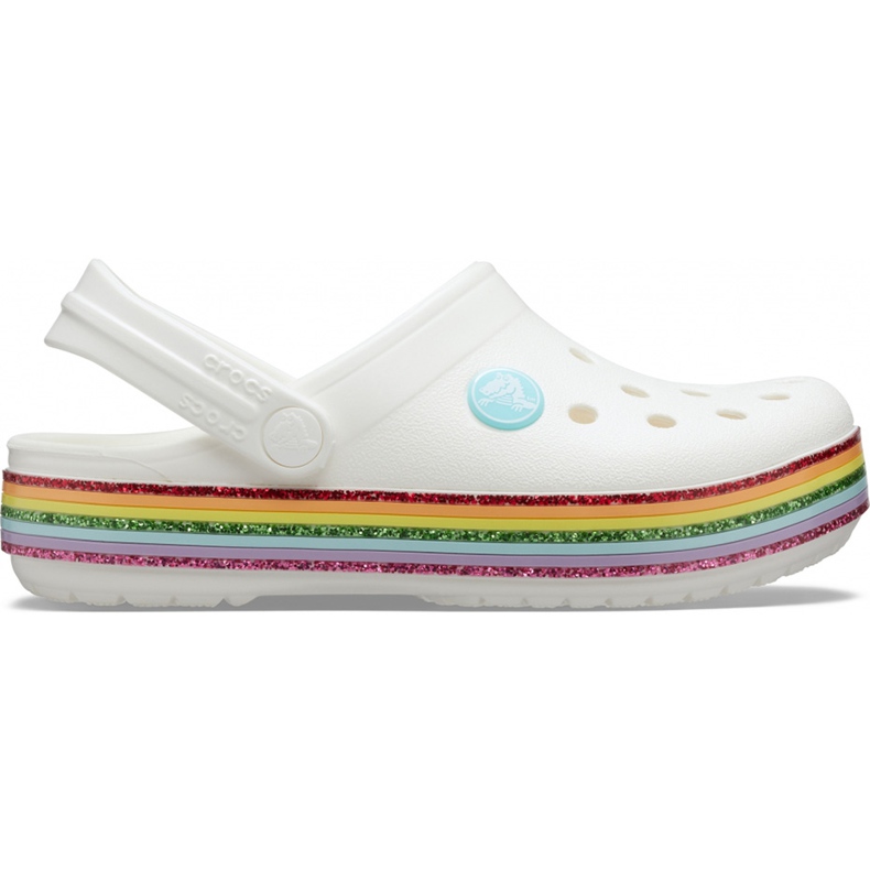 Crocs for kids Crocband Rainbow Glitter Clg K white 206151 100