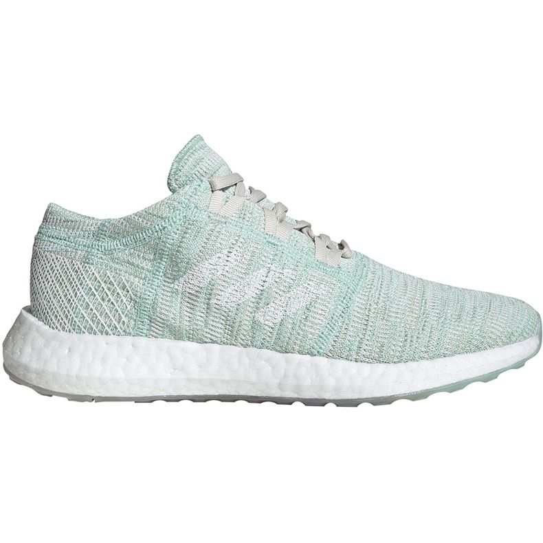 Adidas Pureboost Go W mint shoes B75827 grey green