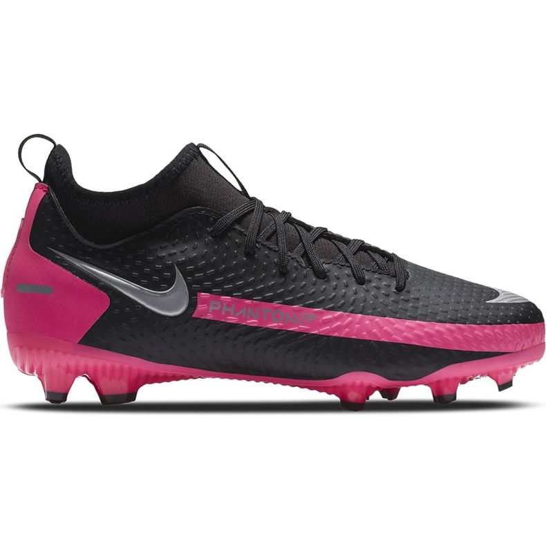 Nike Phantom Gt Academy Df FG / MG Junior CW6694 006 football shoes black black