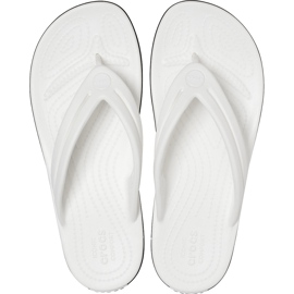 Crocs Crocband Flip W white 206100 100 Crocs Crocband Flip W white 206100 100