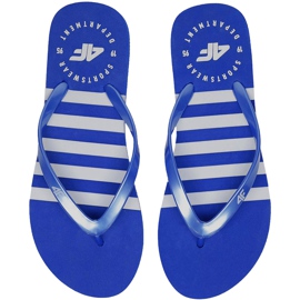 Women's slippers 4F cobalt H4L20 KLD004 36S blue Women's slippers 4F cobalt H4L20 KLD004 36S blue