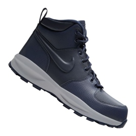 Nike Manoa Ltr Jr BQ5372-400 shoes black navy