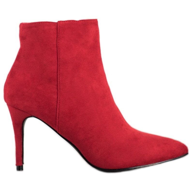 Sweet Shoes Sexy suede boots red