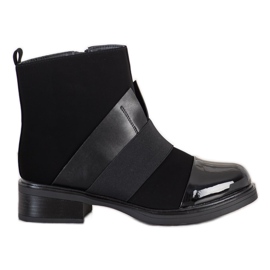 ENPLUS Black Fashion Booties