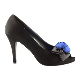 Women's McArthur 11bk black pumps blue