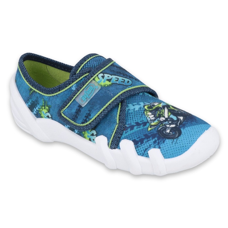 Befado children's shoes 273Y306 blue green Befado children's shoes 273Y306 blue green