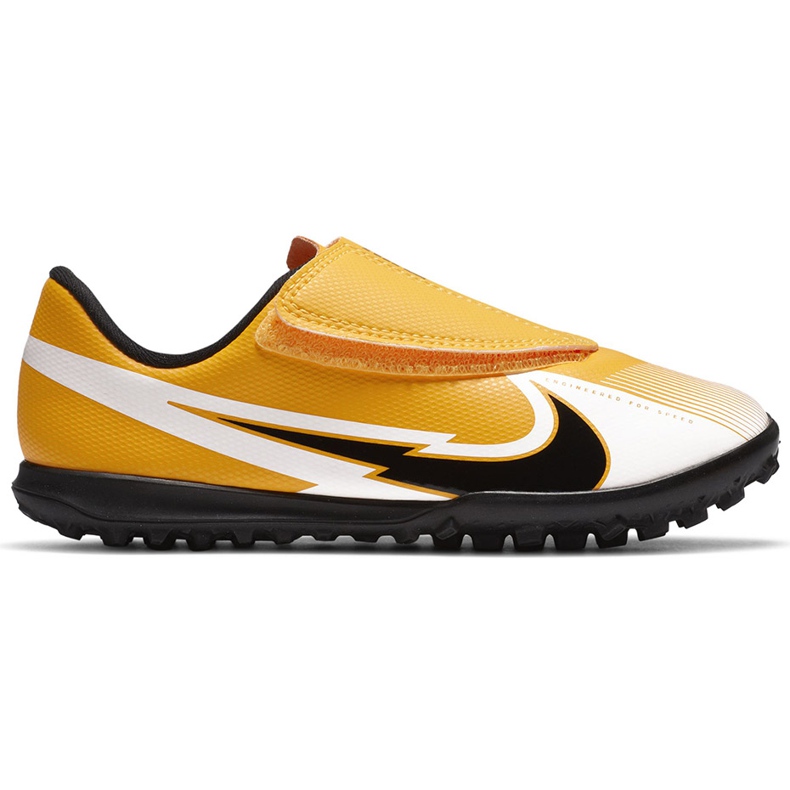 Nike Mercurial Vapor 13 Club Tf PS (V) Junior AT8178 801 soccer shoes orange, yellow yellow
