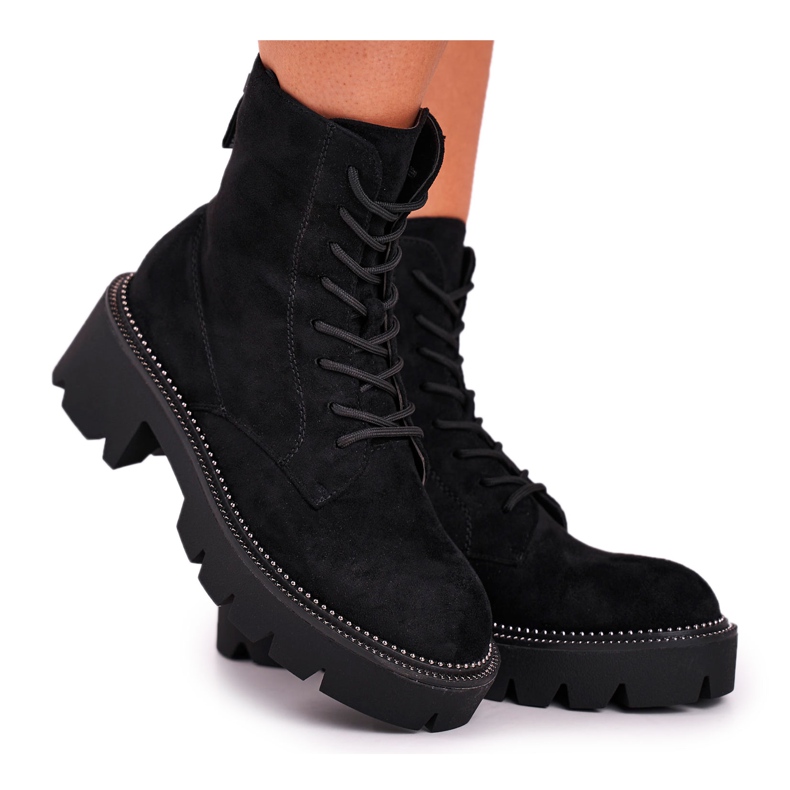 PS1 Women's Boots Black Suede Malawi PS1 Women's Boots Black Suede Malawi