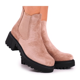 SEA Women's High Boots Sidamo Beige
