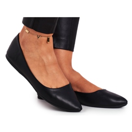 SEA Elegant Women's Ballerinas Black Maude