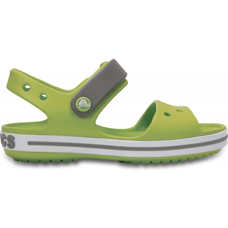 Crocs sandals for children Crocband Sandal Kids green and gray 12856 3K9