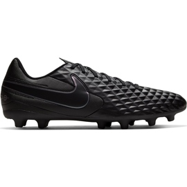 Nike Tiempo Legend 8 Club FG / MG AT6107 010 football shoes black black