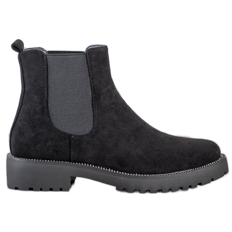 Bello Star Suede Chelsea boots black Bello Star Suede Chelsea boots black