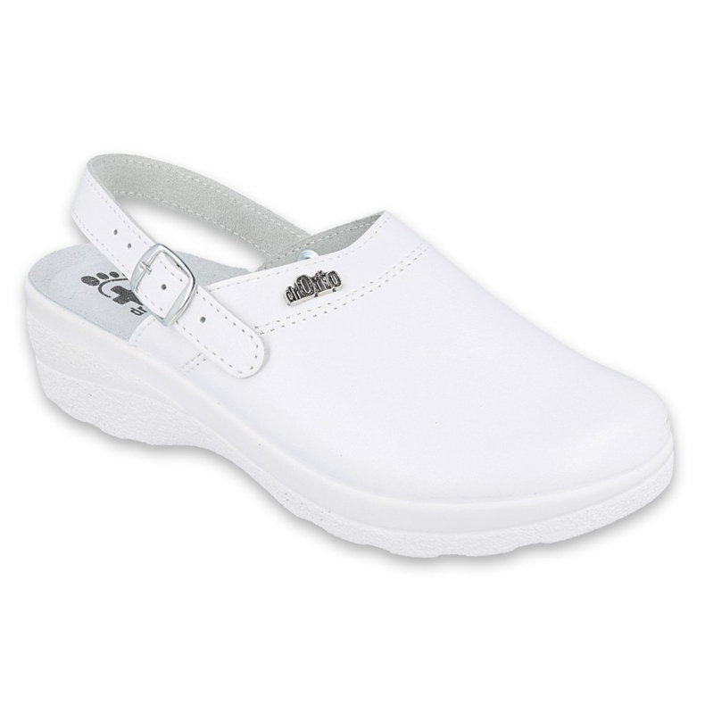 Befado women's slippers 157D001 white
