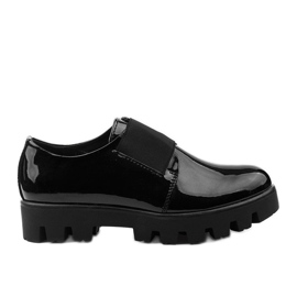 Corda black women's slip-on shoes