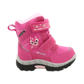American Club softshell boots with HL47 / 20 pink membrane