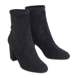 Black high heels 7675-GA Black