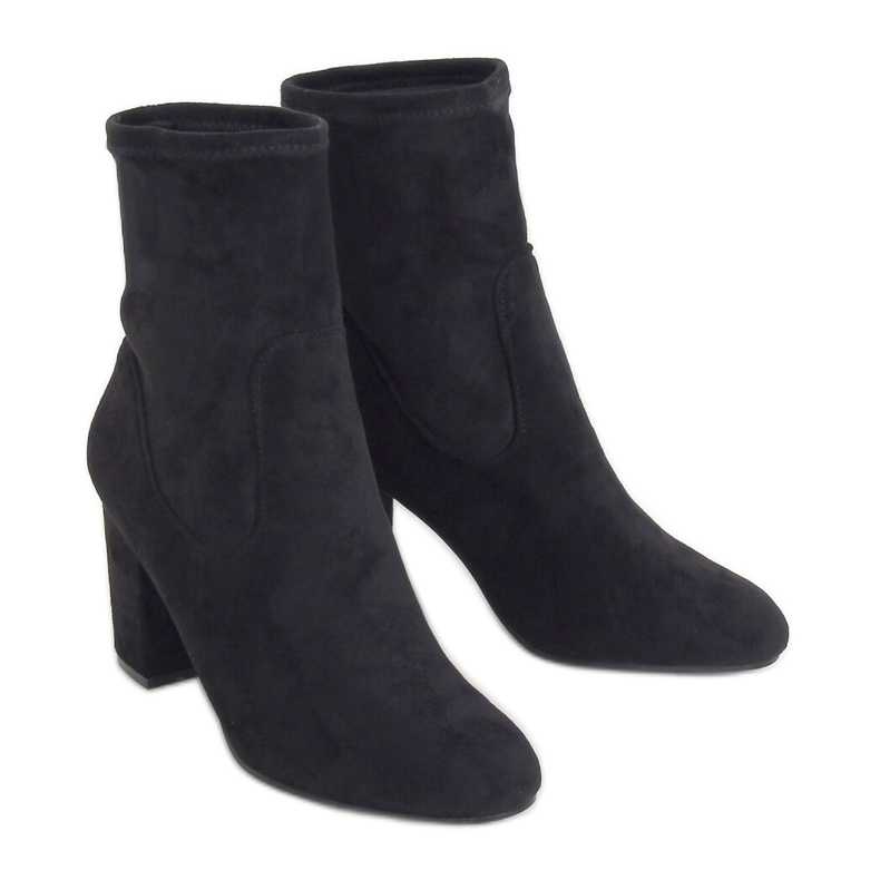 Black high heels 7675-GA Black