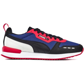 Men's shoes Puma R78 navy blue-red-white-black 373117 09 multicolored