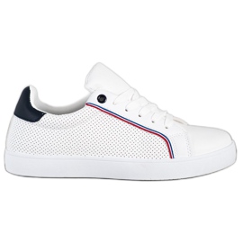 SHELOVET Comfortable Sports Shoes white