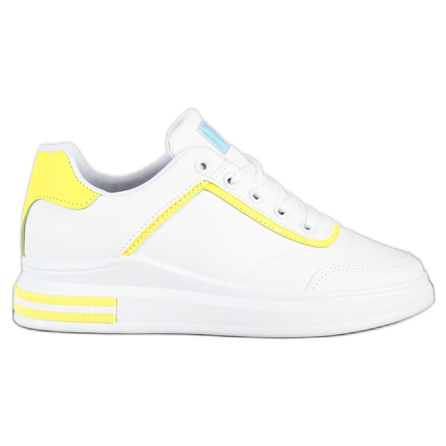 Super Me White Sport Shoes KeeShoes