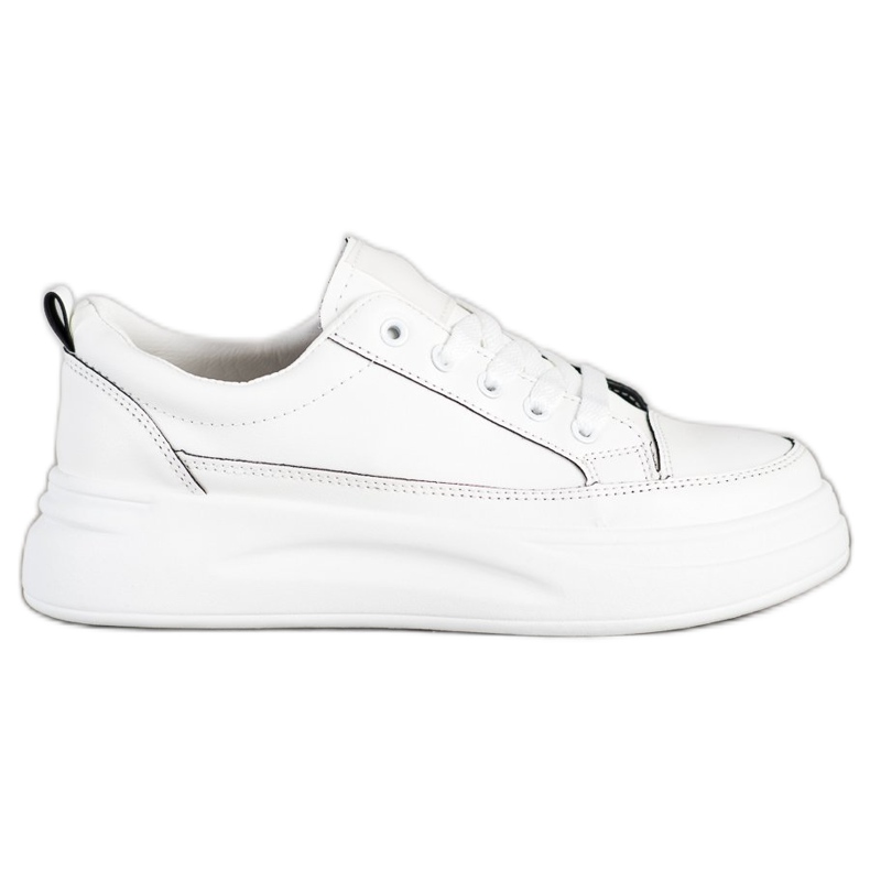 SHELOVET Sports Shoes On The Platform white