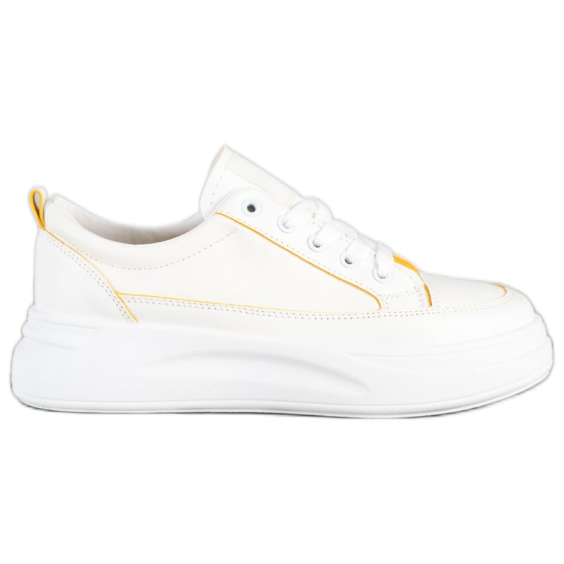 SHELOVET Sports Shoes On The Platform white