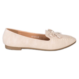 Nio Nio Comfortable Beige Loafers Nio Nio Comfortable Beige Loafers