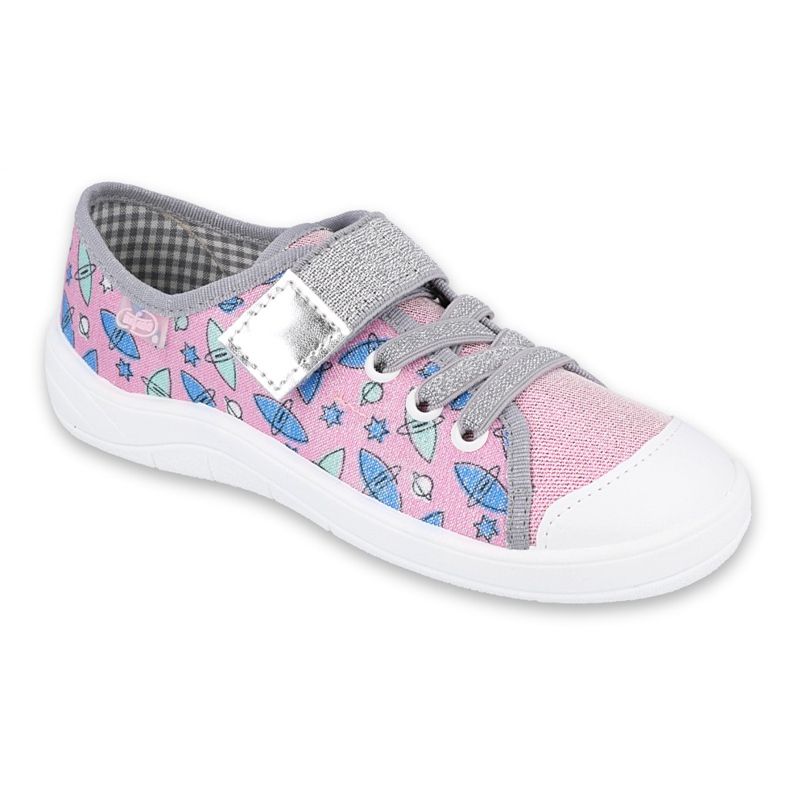 Befado children's shoes 251Y152 blue pink grey multicolored