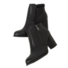 Black 4599 Black high heels