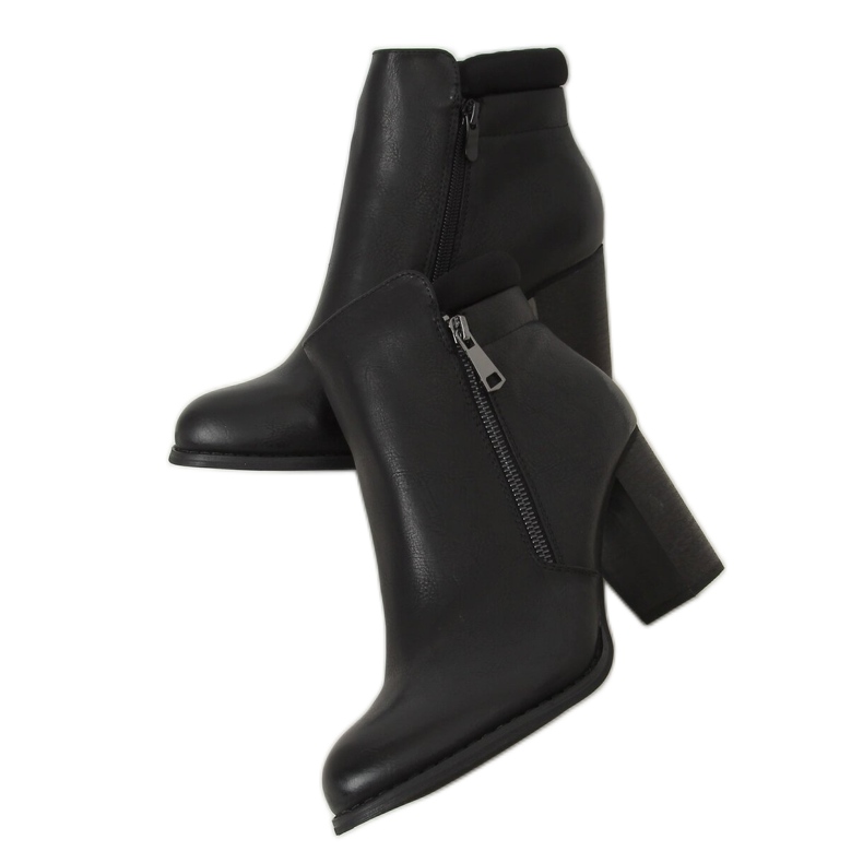 Black 4599 Black high heels